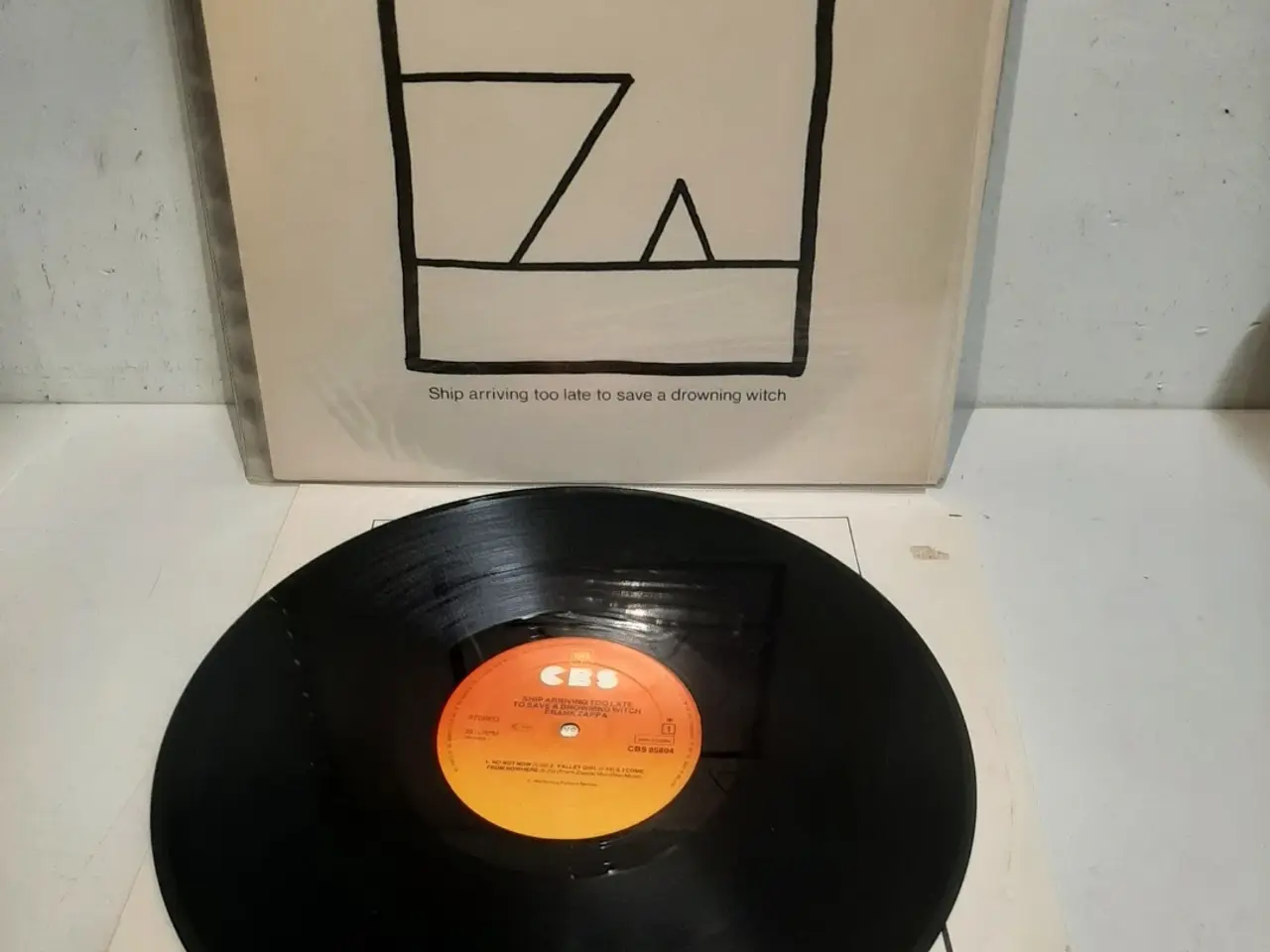 Billede 1 - ZAPPA SHIPS ARRIVING TOO LATE VINYL