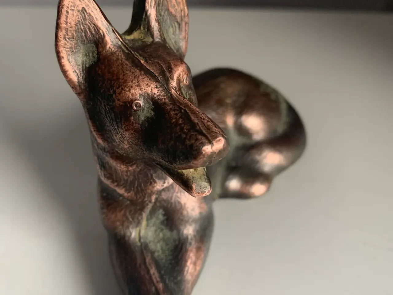 Billede 1 - Schæfer bronce figur