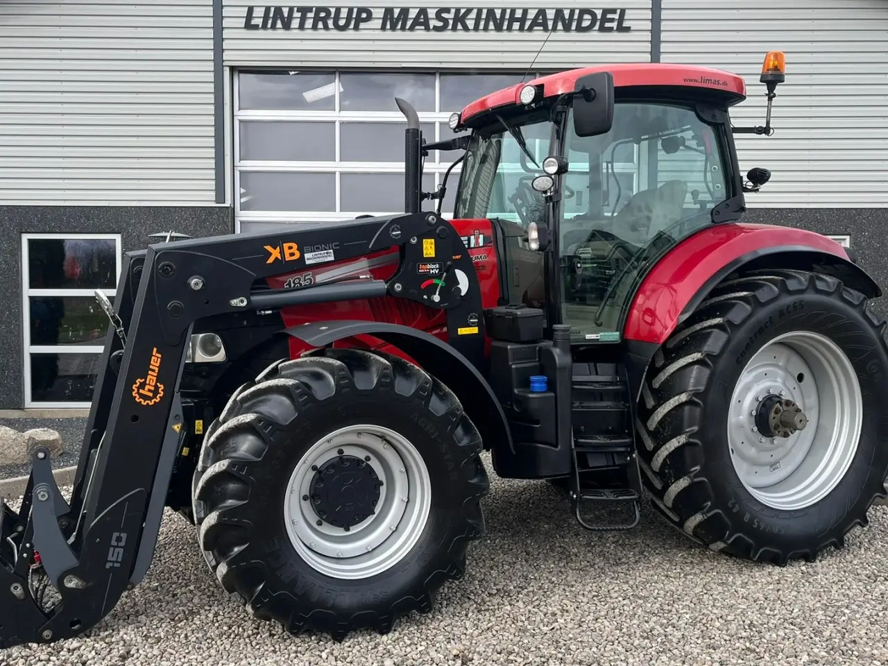 Billede 1 - Case IH PUMA 185 CVX Med frontlæsser og frontlift