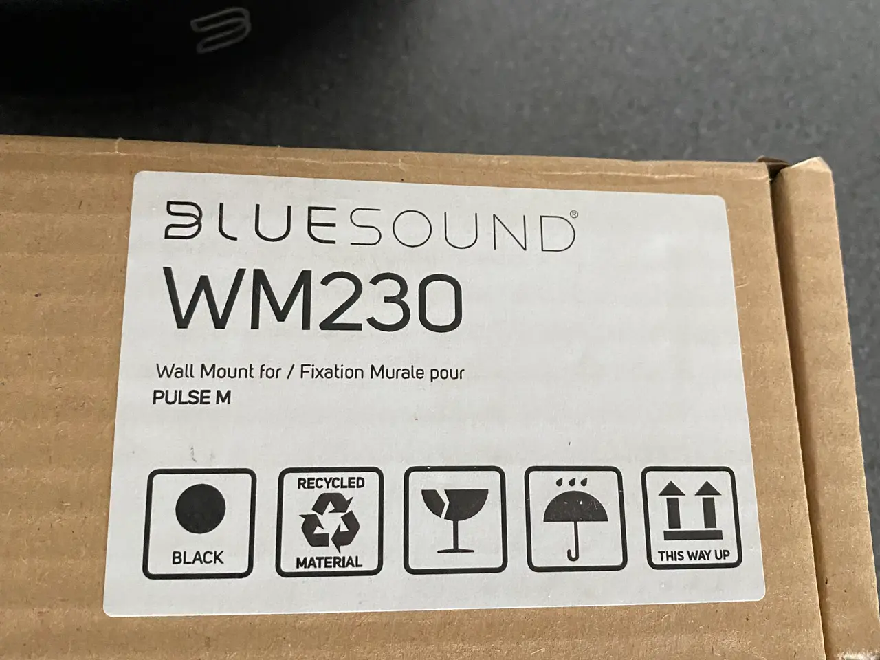 Billede 2 - Vægbeslag til Bluesound Pulse M