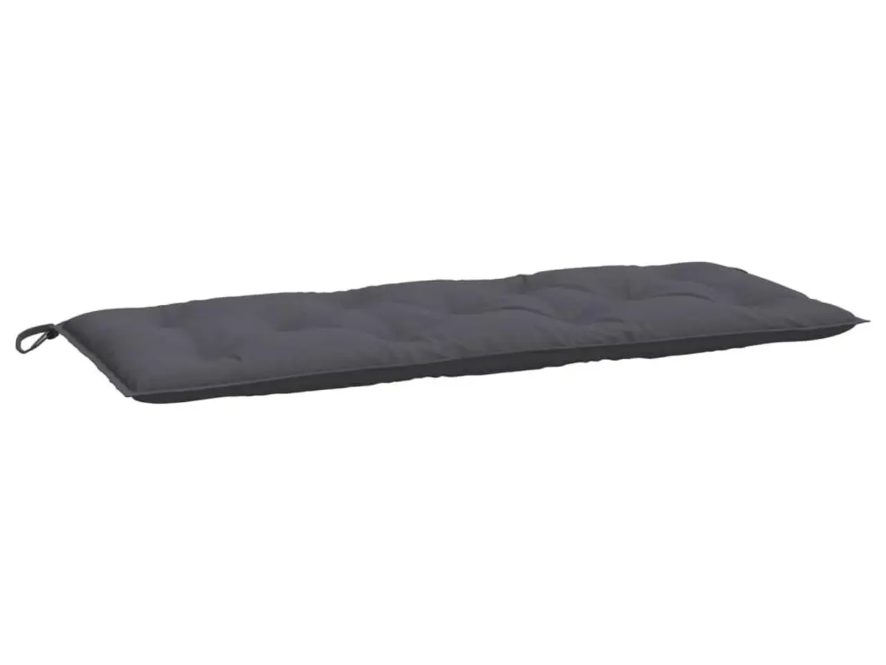 Billede 1 - Hynde til havebænk 120x50x7 cm oxfordstof antracitgrå