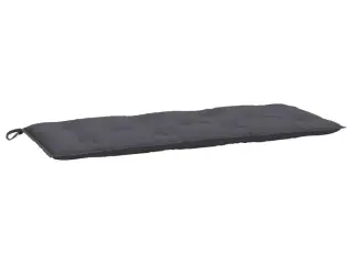 Hynde til havebænk 120x50x7 cm oxfordstof antracitgrå