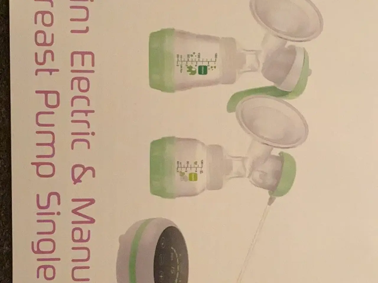 Billede 2 - Elektrisk og manuel brystpumpe 