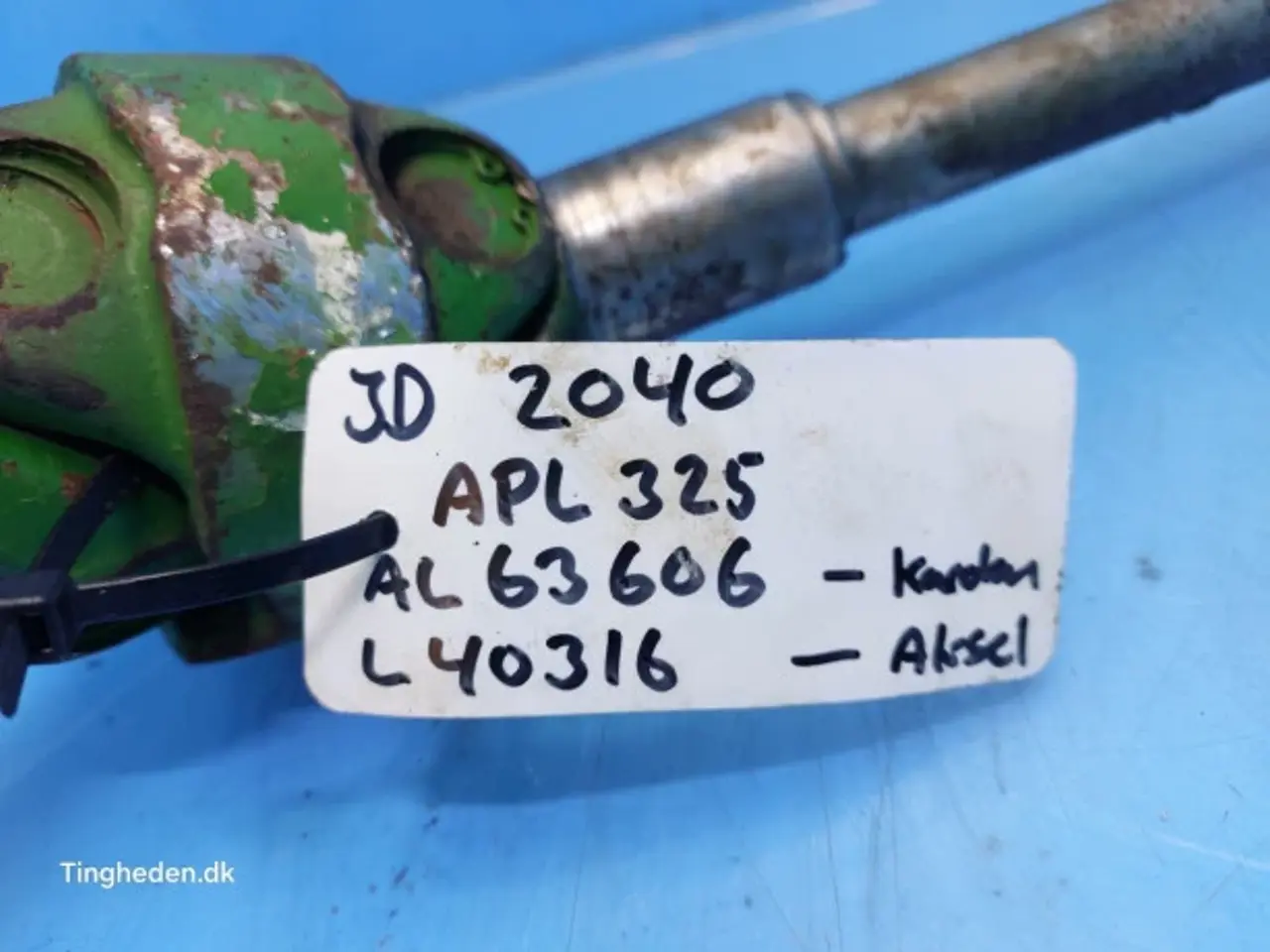 Billede 13 - John Deere 2040 Kardan AL63606 APL 325