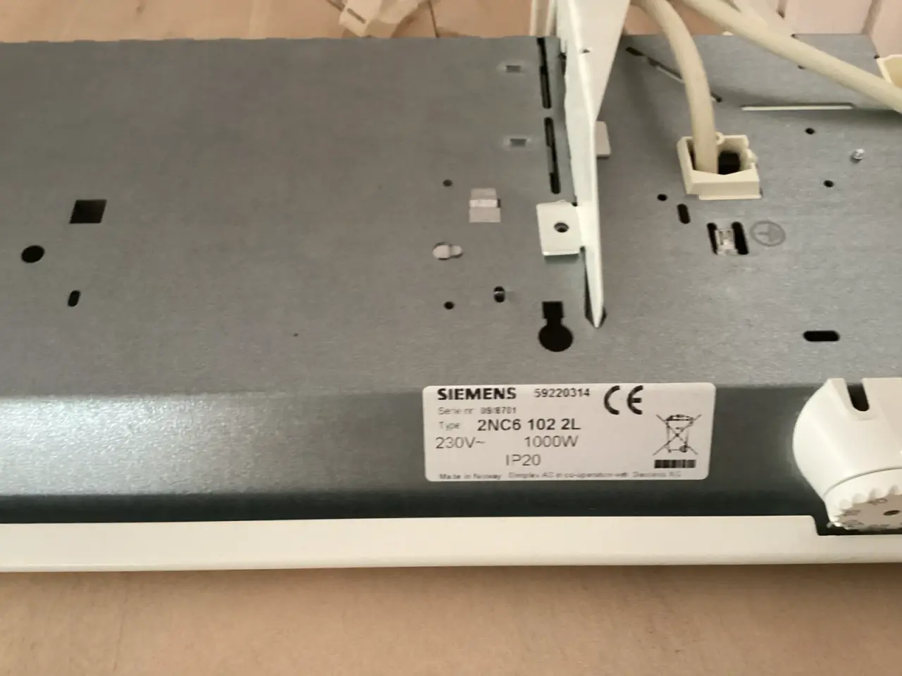 Billede 2 - Siemens el radiator