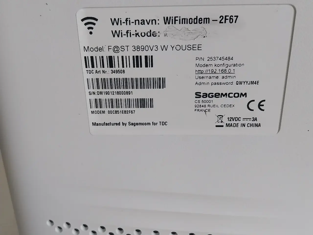 Billede 7 - Sagemcom router 