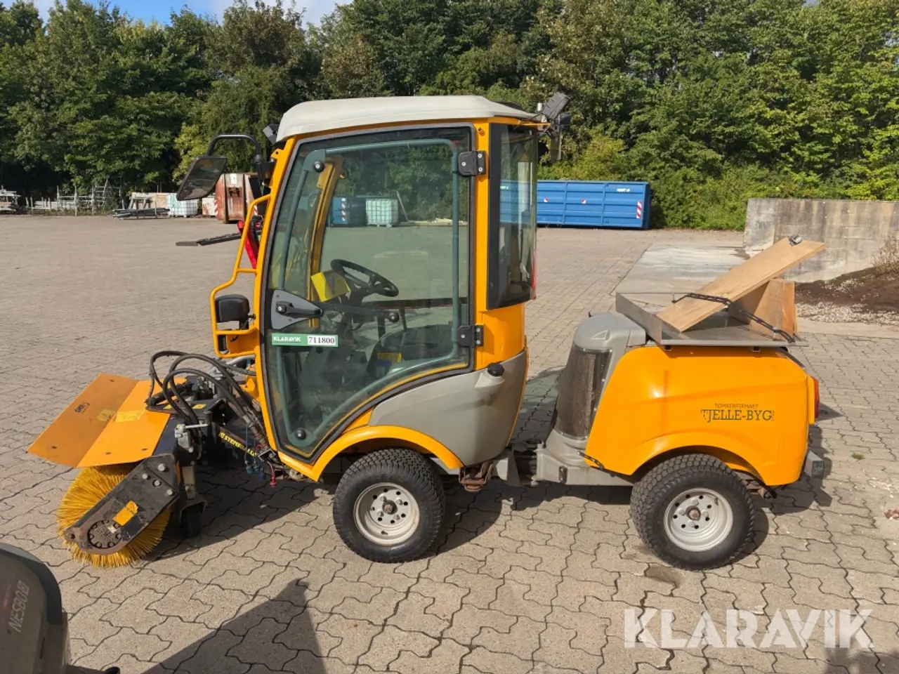 Billede 3 - Redskabsbærer Stiga Titan 740 DCR 4WD med tilbehør