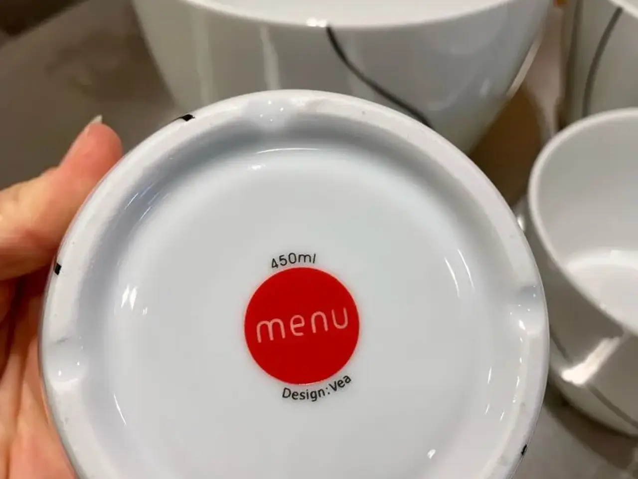 Billede 2 - Menu skåle 4 stk