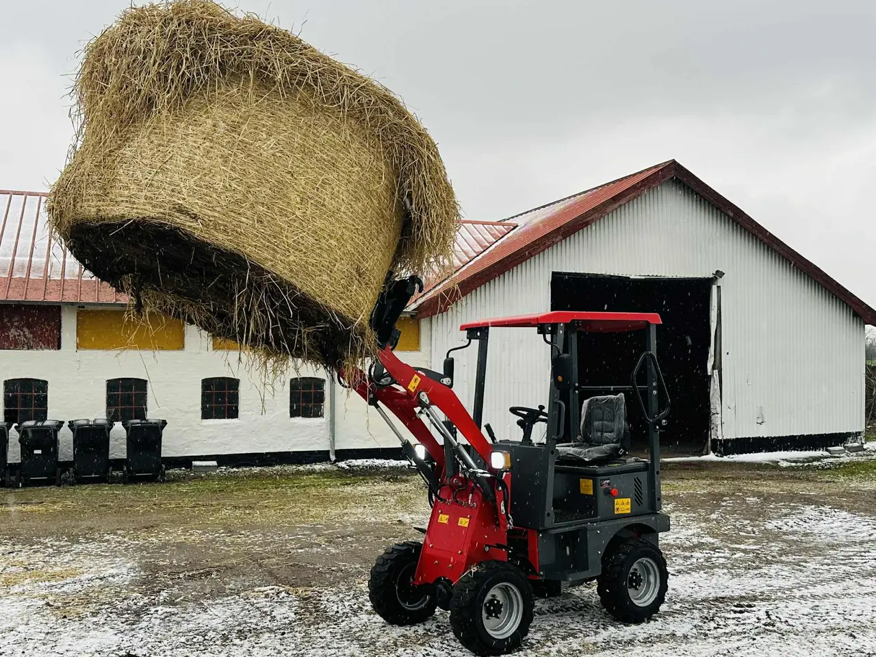 Billede 2 - HZM 805E - Inkl. Skovl og pallegafler