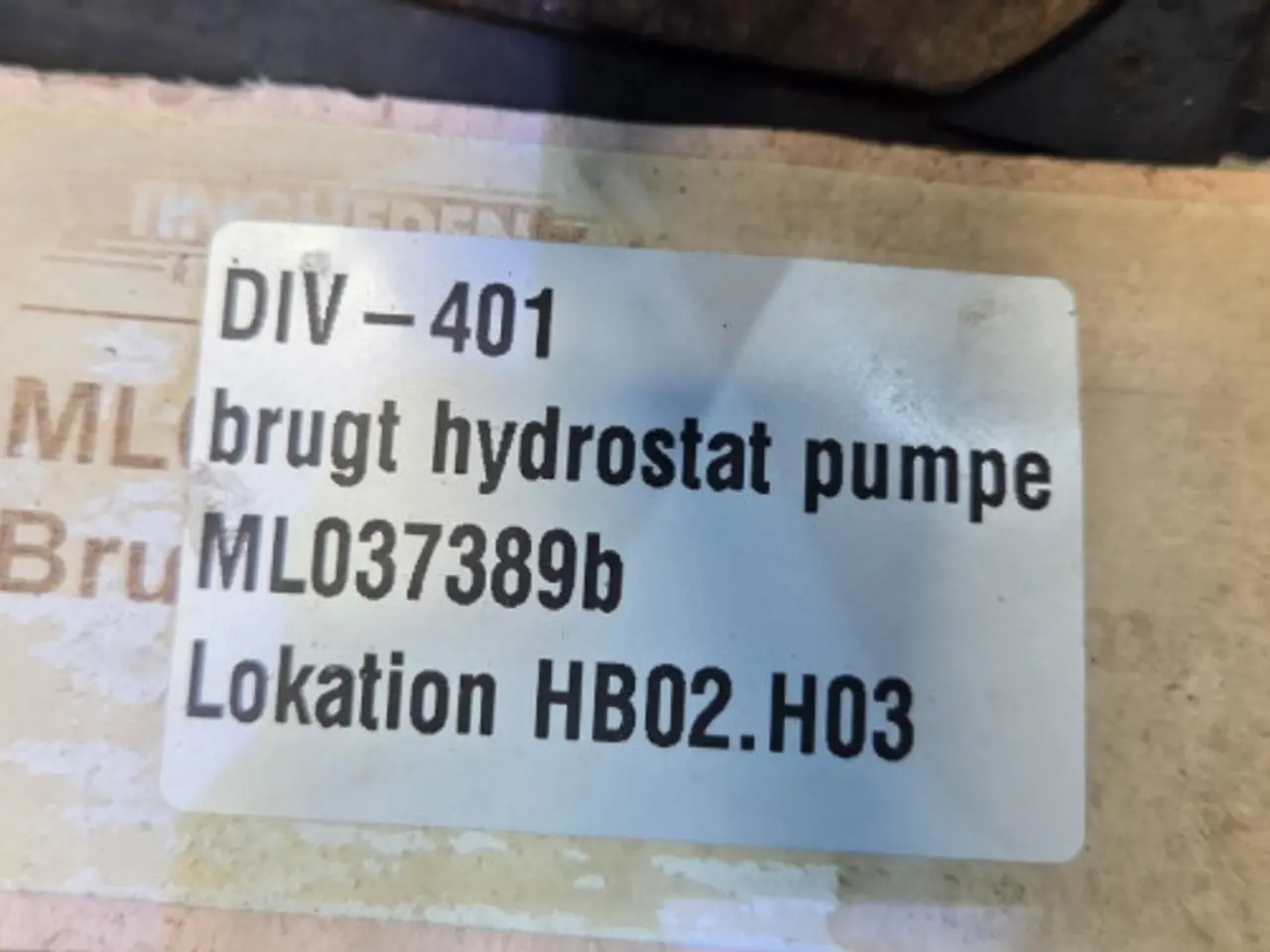 Billede 6 - Merlo Hydrostatpumpe ML037389