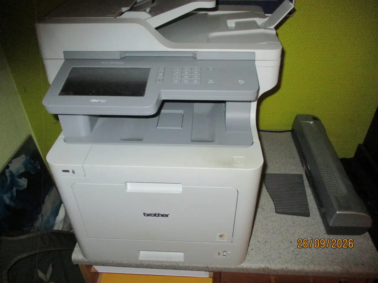 Billede 3 - Stor farveprinter/scanner/fax Til pulverpatroner
