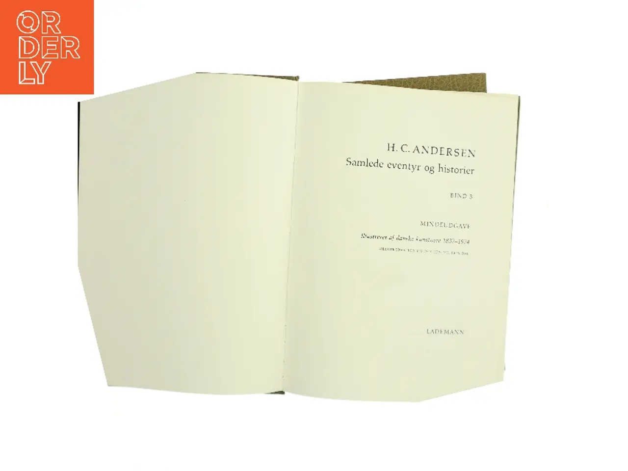 Billede 1 - Samlede eventyr og historier. Bind 3 af H. C. Andersen (Bog)