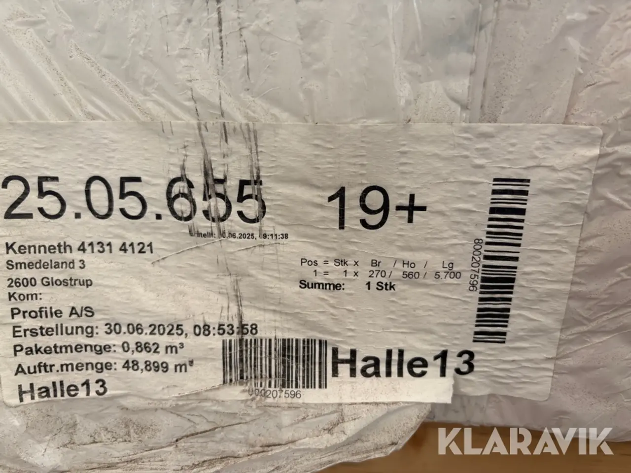 Billede 7 - Limtræsbjælke