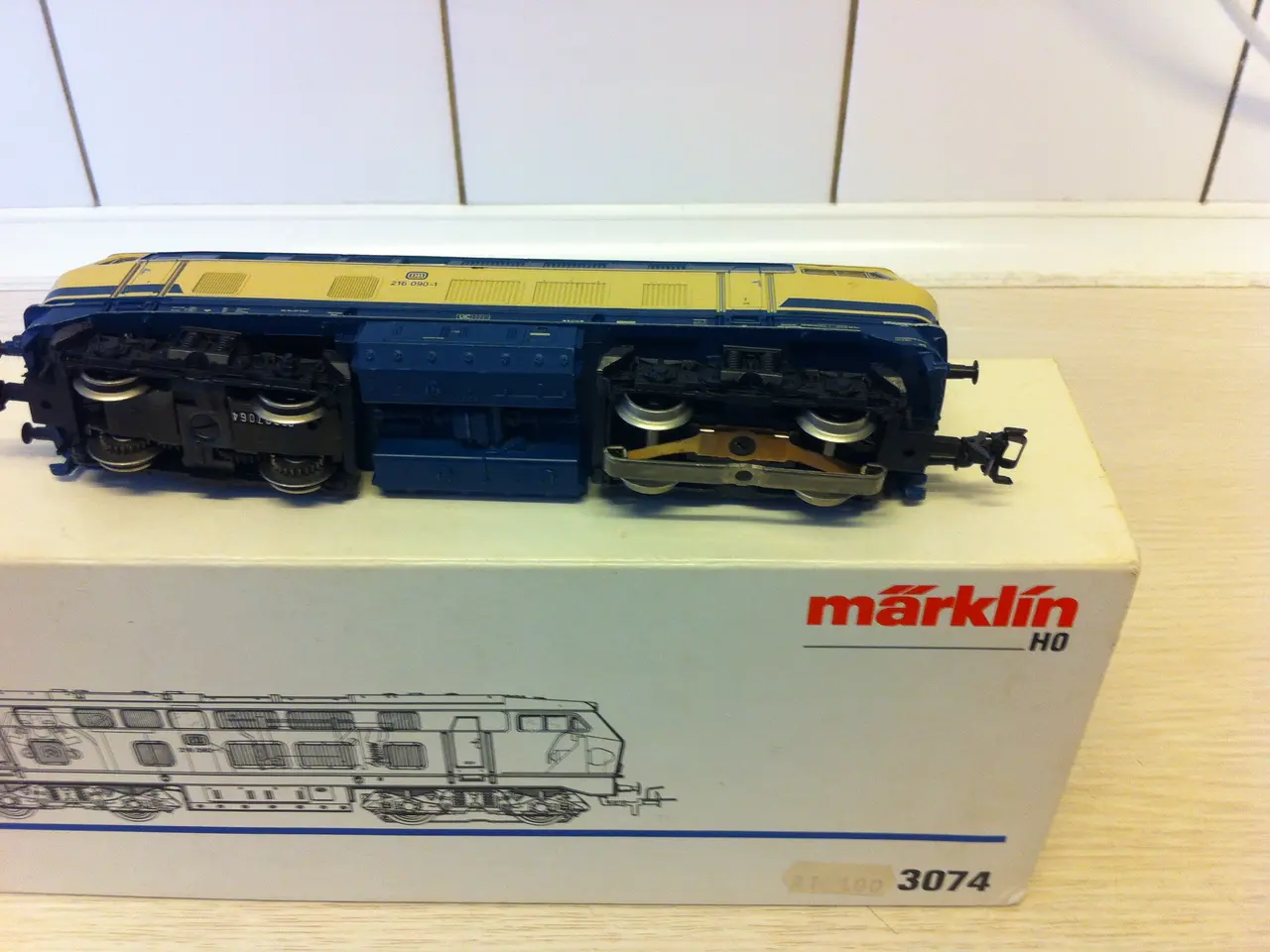 Billede 4 - Märklin 3074 DB BR 216 Velholdt lok i flot stand