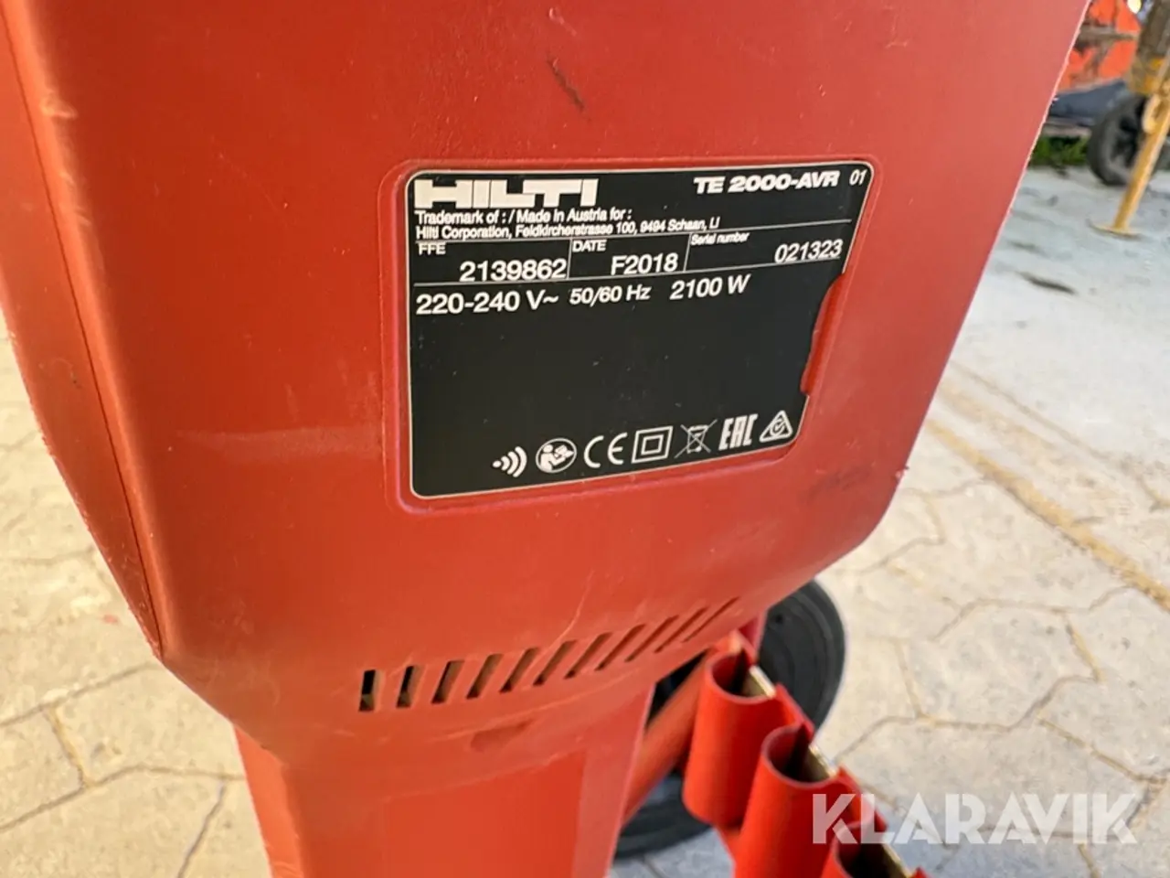 Billede 6 - Borehammer Hilti TE 2000 - AVR