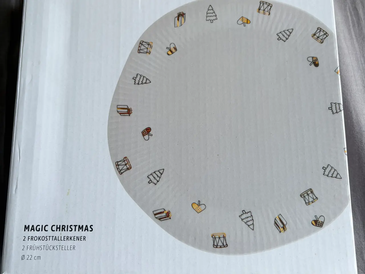 Billede 2 - Magic Christmas Tallerkener