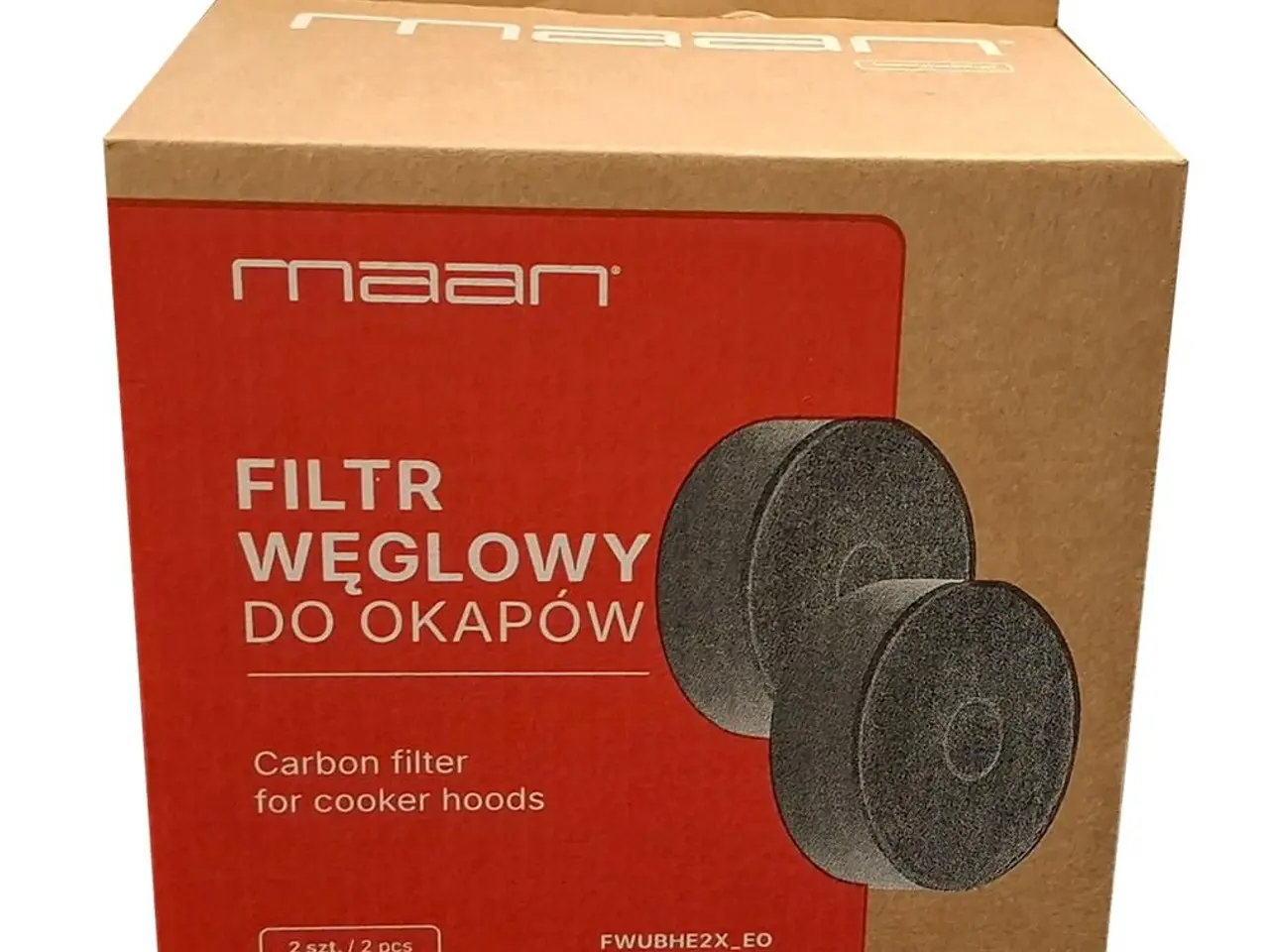 Billede 2 - MAAN FWUBHE kulfilter til emhætte 2 stk.