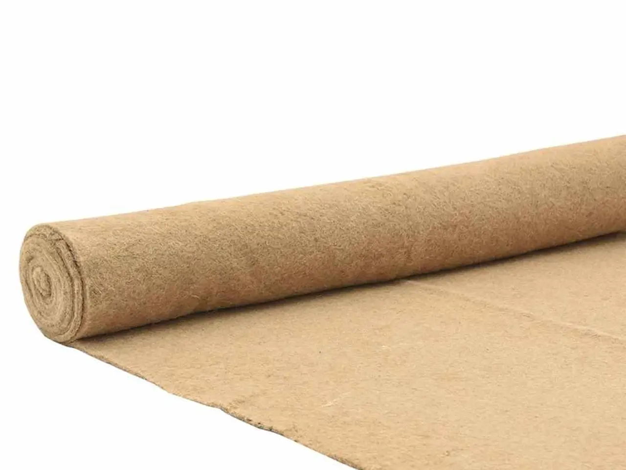 Billede 2 - Hampemåtte til gnavere 1 × 5 m - 5 mm, naturlig burbund