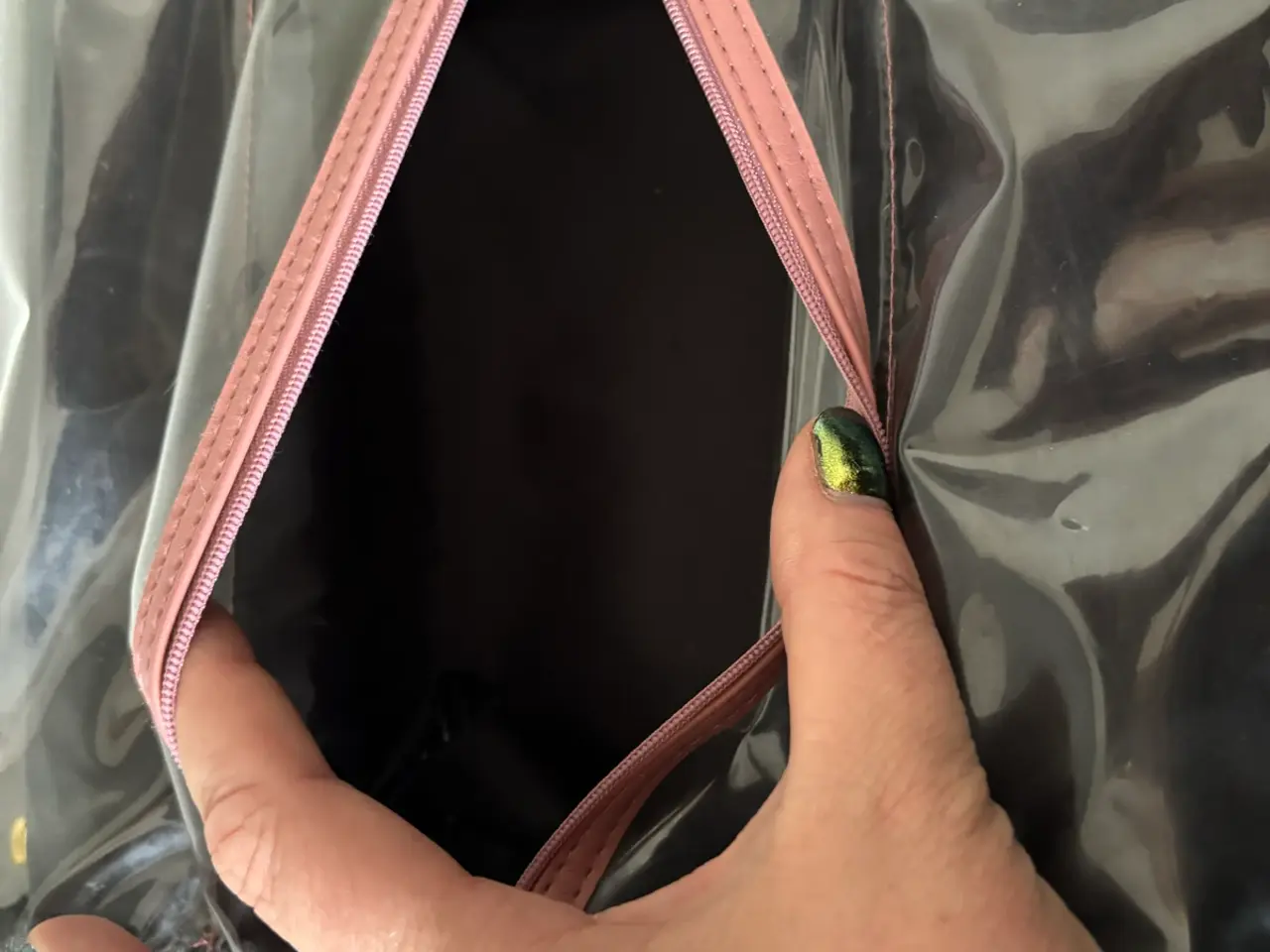 Billede 3 - Rosa H&M makeup taske/kosmetik taske