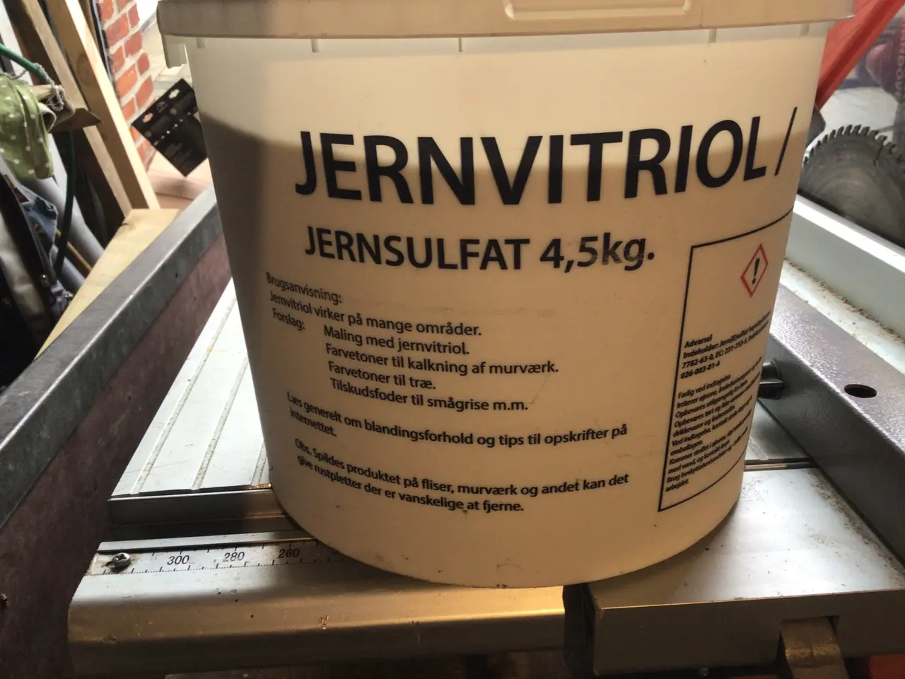 Billede 1 - Jernvitriol