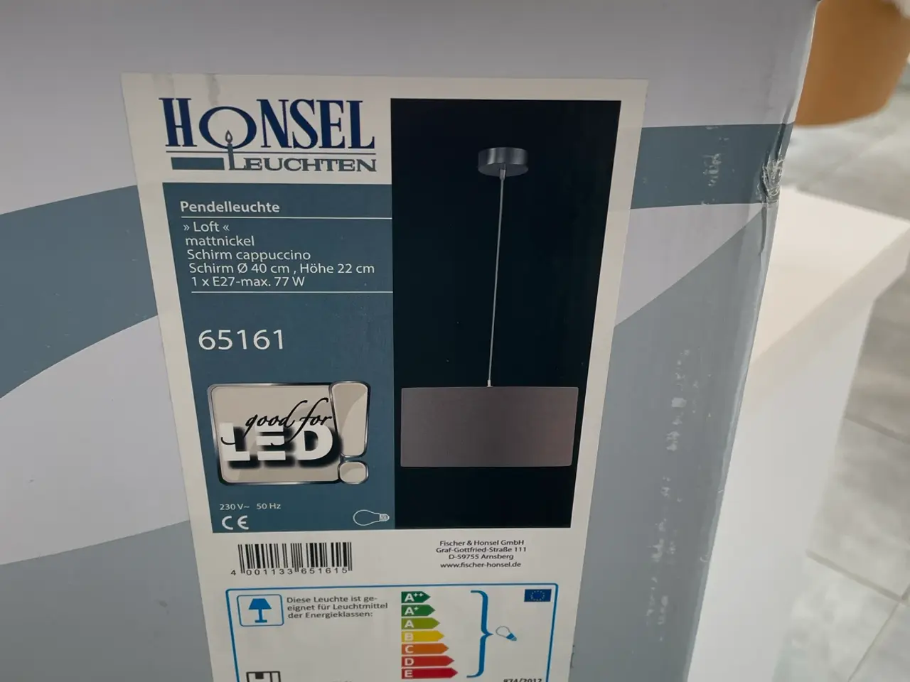 Billede 5 - Loftlampe fra Honsel & Leuchten