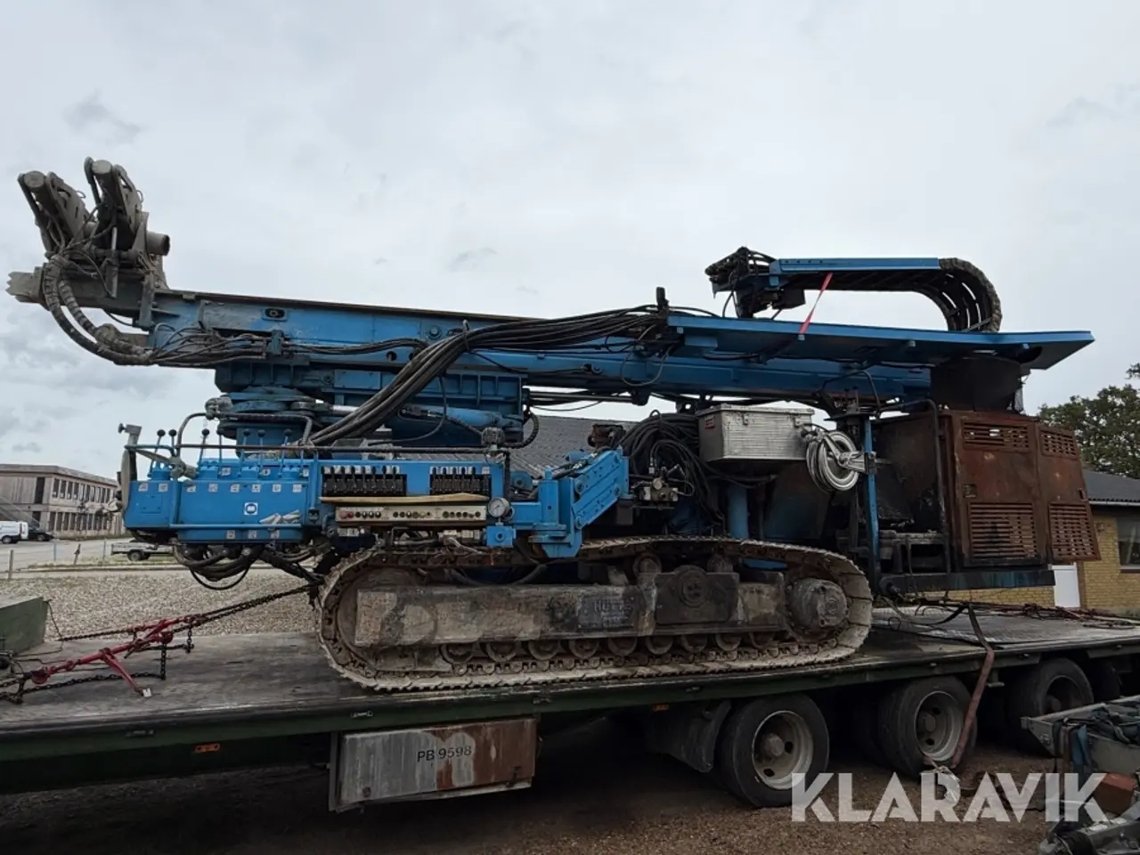 Billede 2 - Borerig Hütte HBR609 hydraulisk bæltegående