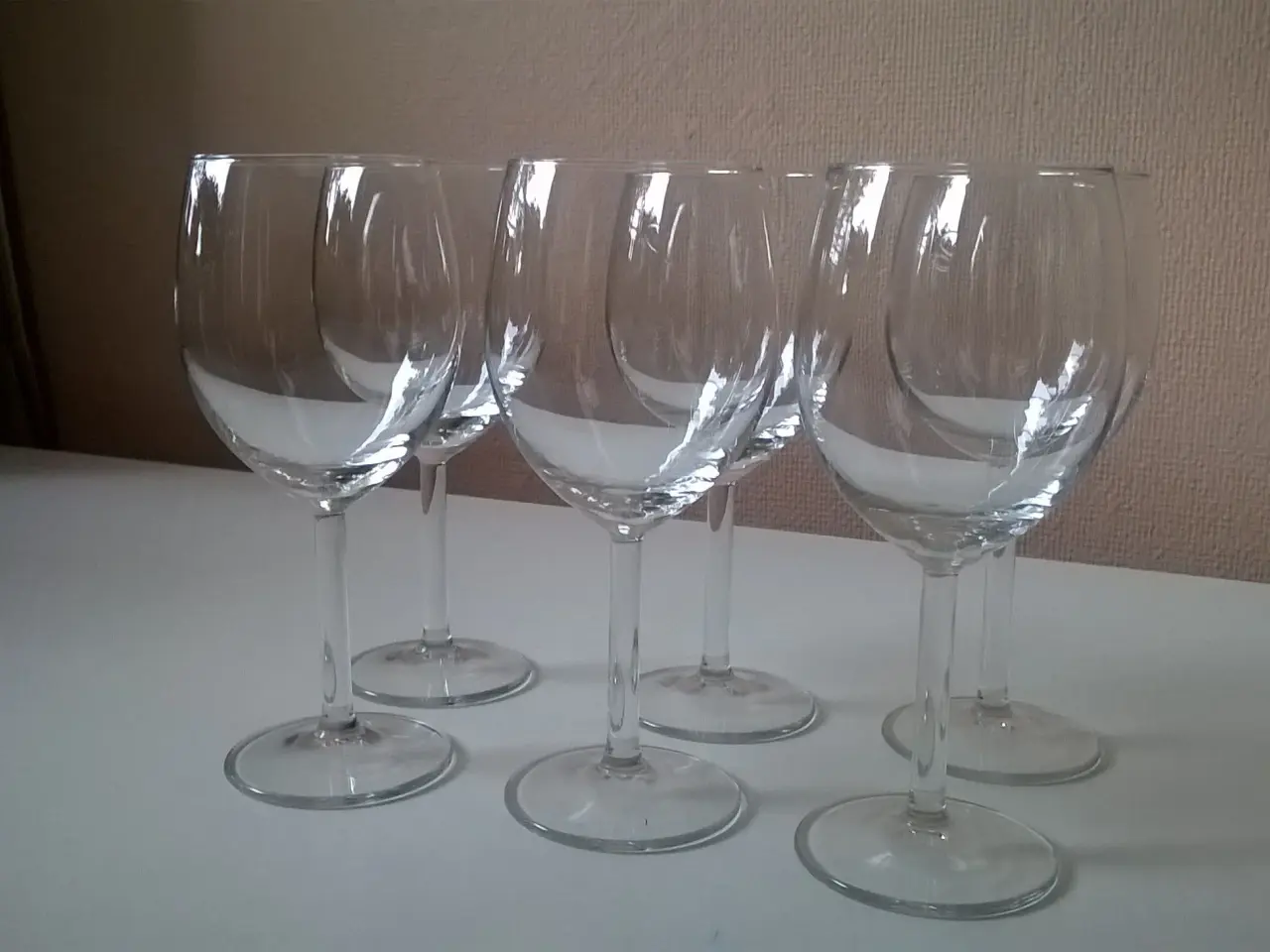 Billede 1 - Rødvinsglas 6 stk.