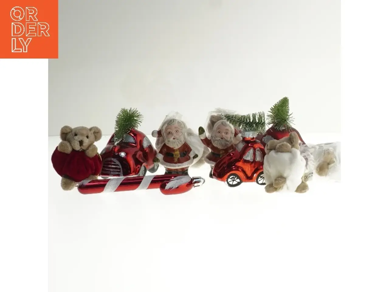 Billede 2 - Julepynt med biler og bamser