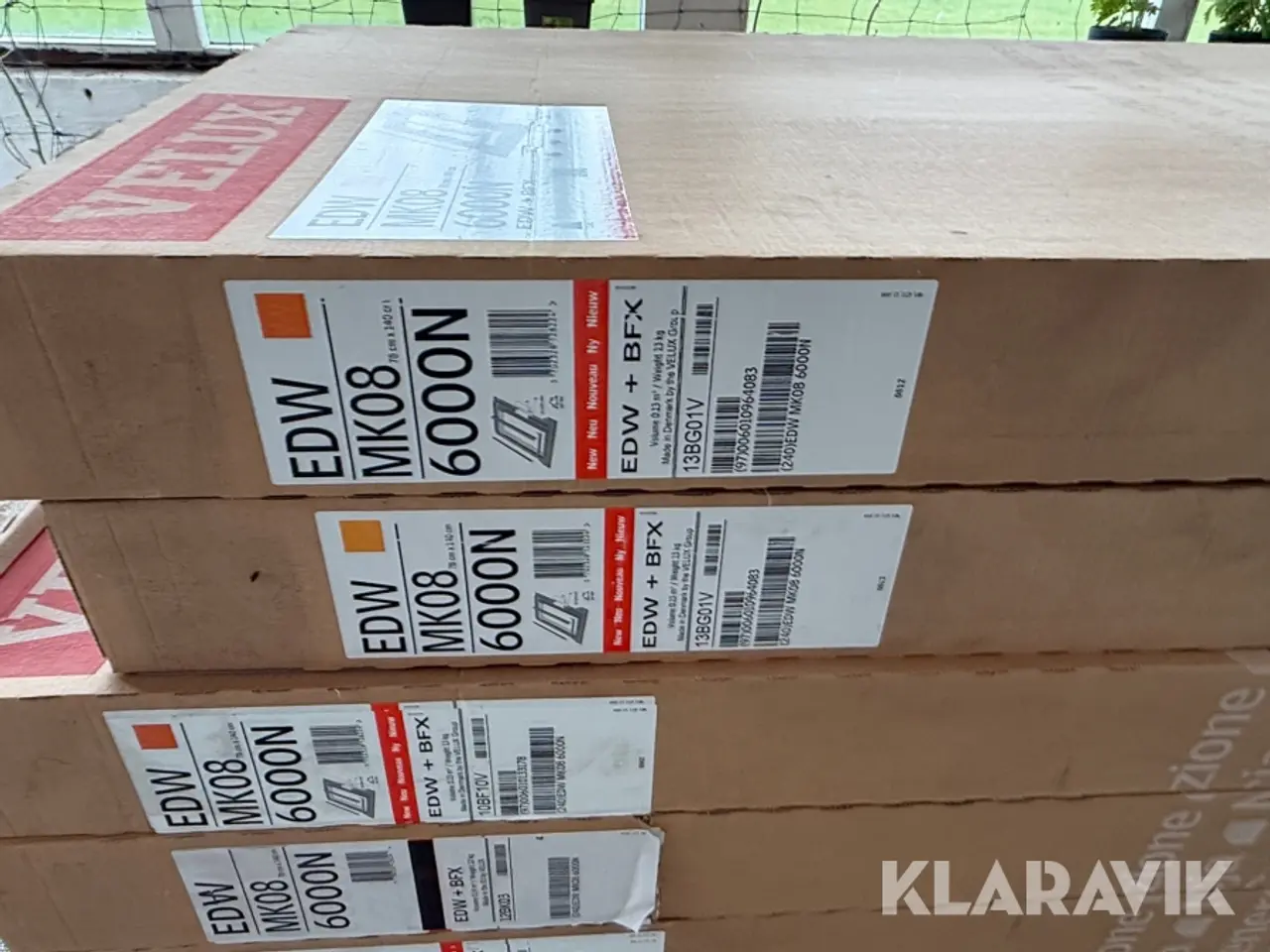 Billede 9 - Inddækning til ovenlysvinduer Velux EDW MK08 6000N med BFX undertagskrave 8 Styk