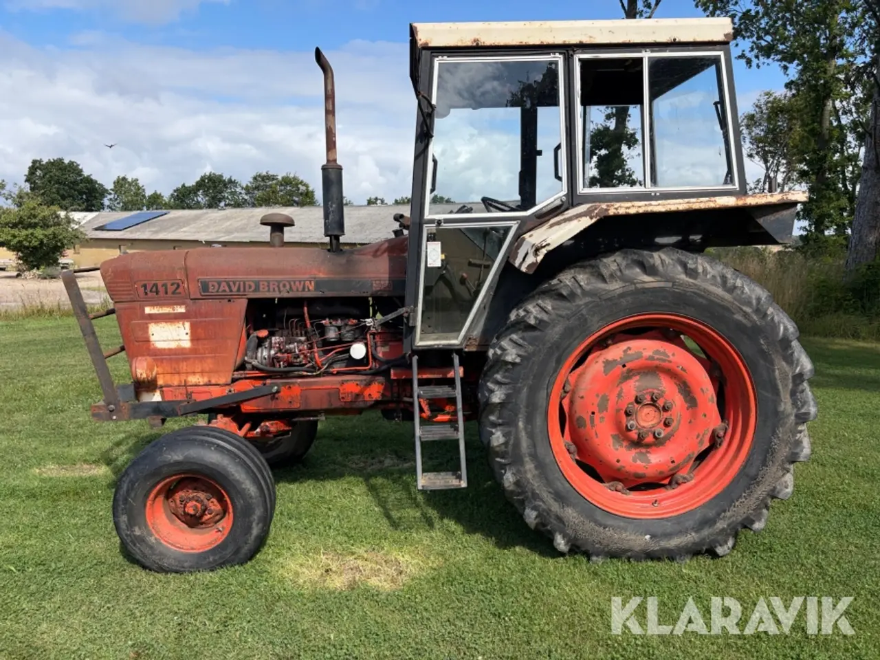 Billede 2 - Veterantraktor David Brown 1412