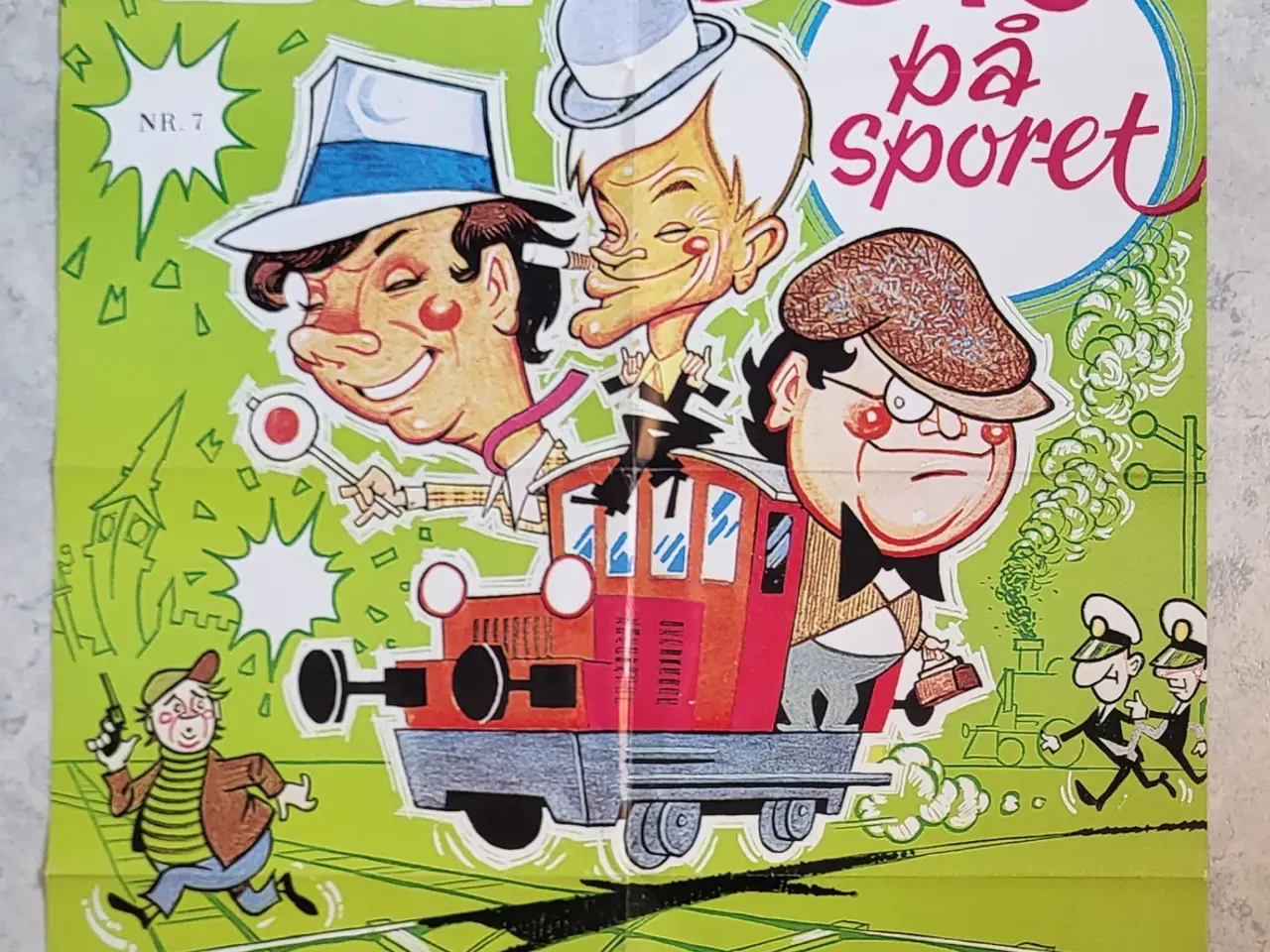 Billede 1 - Original filmplakat - Olsen banden på sporet
