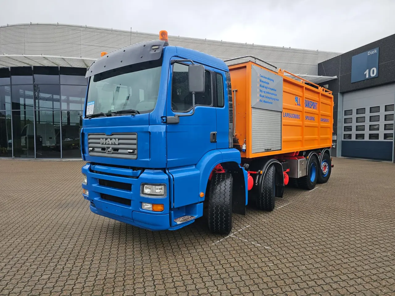 Billede 1 - MAN TGA 35.390 8X2-6 Simom Moos, Slamsuger