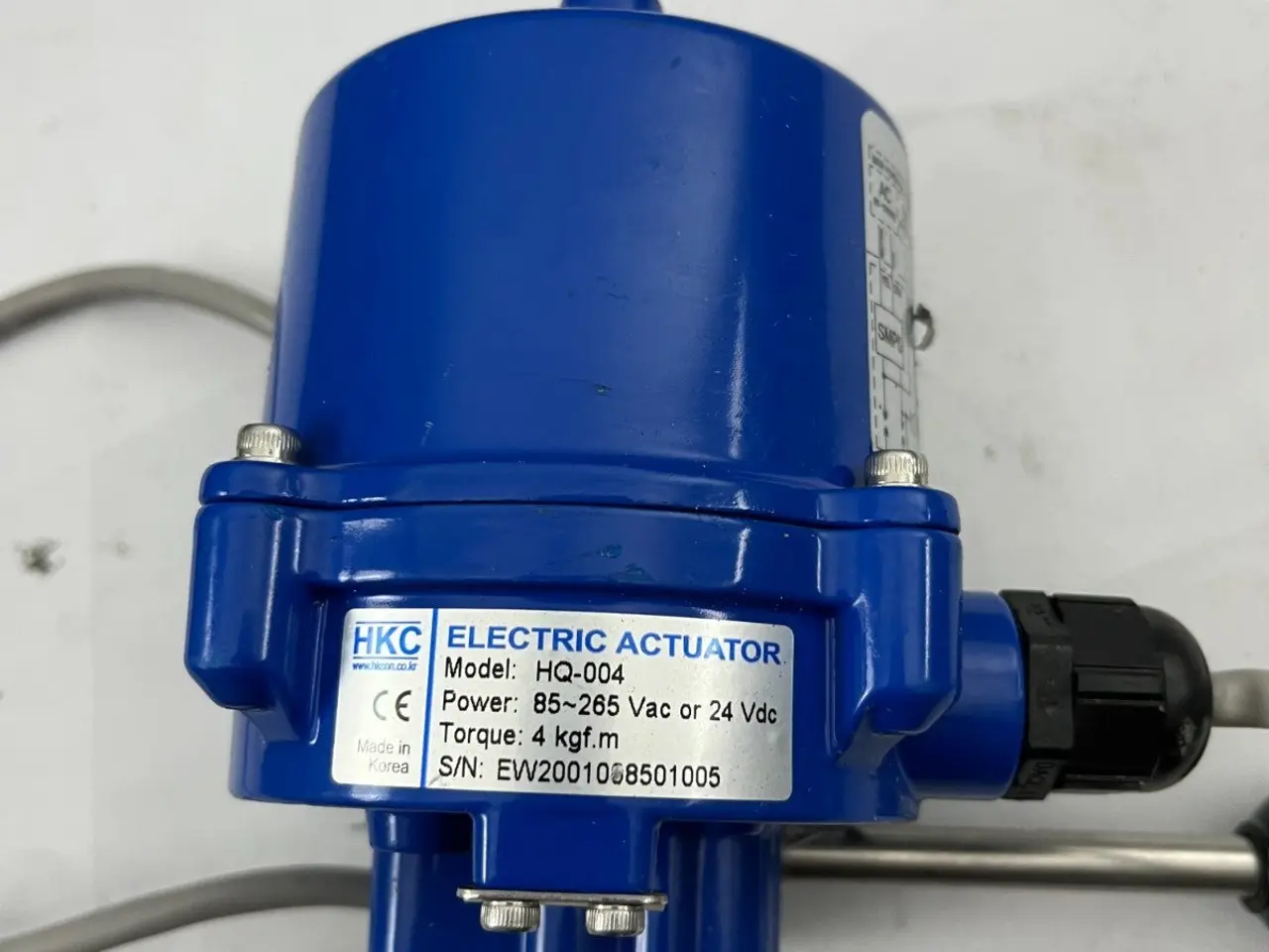 Billede 3 - HKC HQ-004 Electric Actuator, 85-265V AC/24V DC,