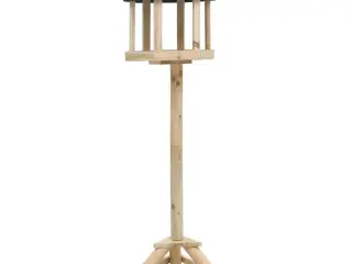 Stående fuglefoderhus 33x110 cm massivt fyrretræ
