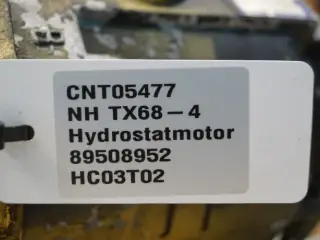 New Holland TX68 Hydrostatmotor 89508952