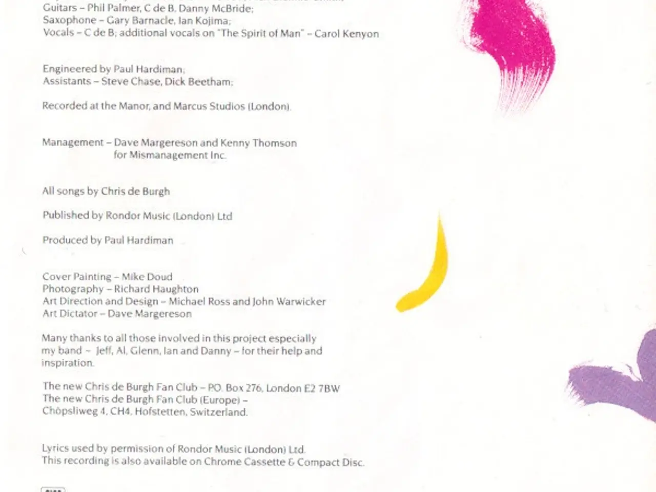 Billede 9 - Chris de Burgh – Into The Light – CD