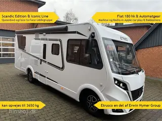2026 - Etrusco I 7400 QBC Scandic Edition Etrusco I 7400 QBC Scandic edition og Iconic Line 2026 fra Hinshøj Caravan