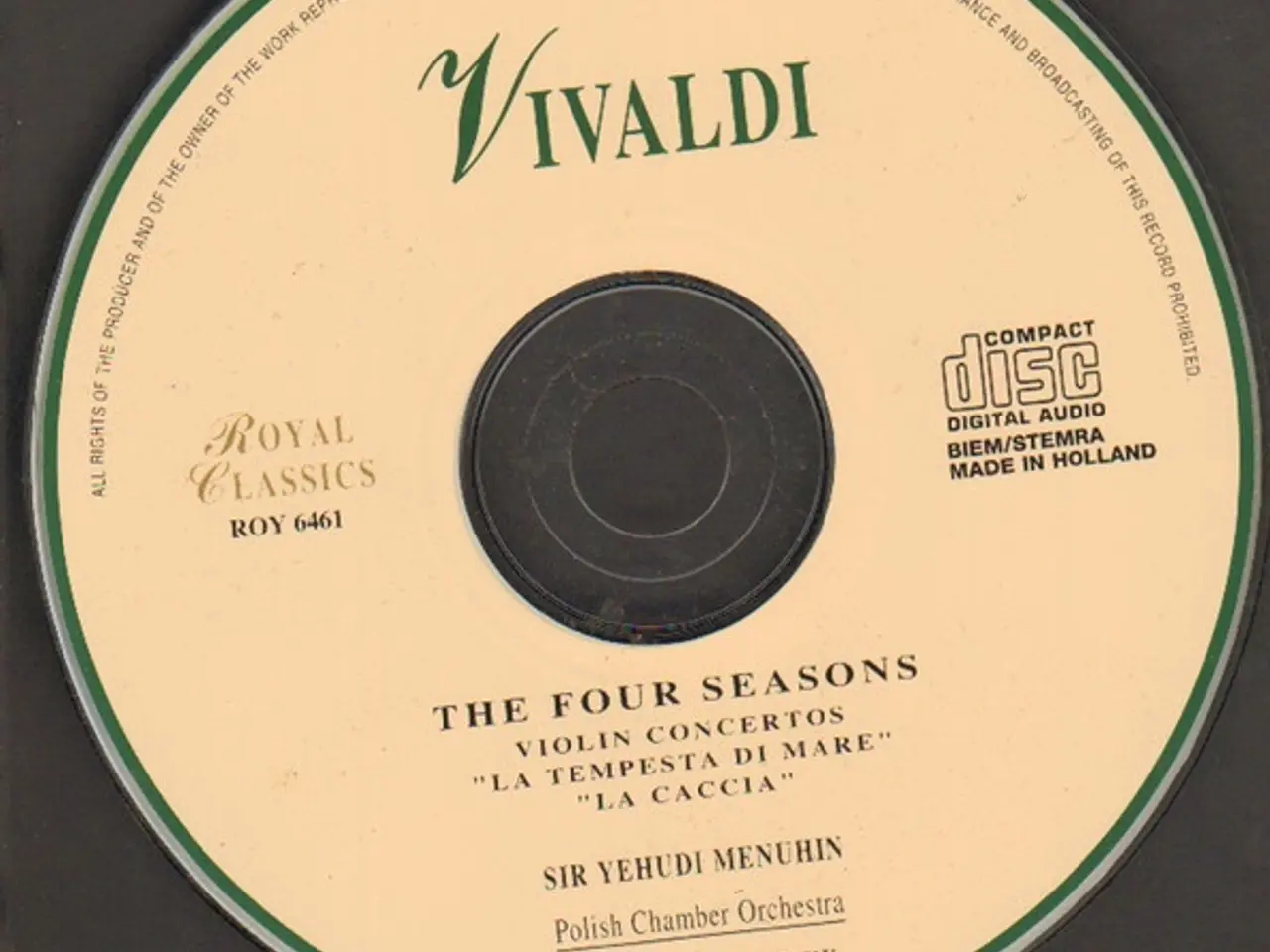 Billede 3 - Vivaldi* - Sir Yehudi… – The Four Seasons /… – CD