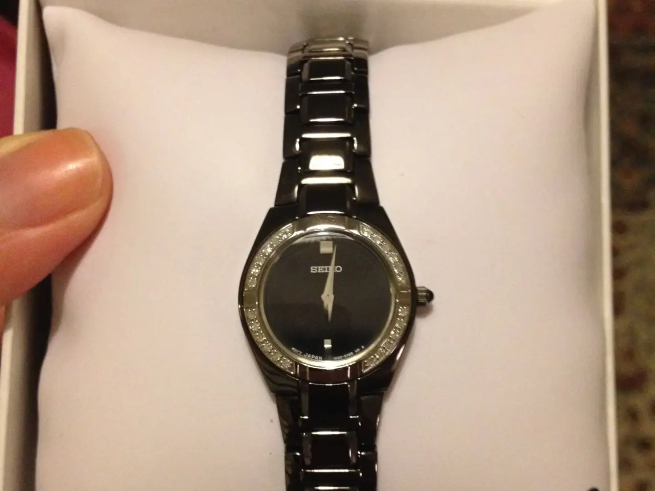 Billede 1 - Seiko dameur med zirkoner - gaveidé