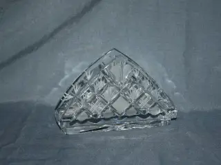 Servietholder i glas Bohemia