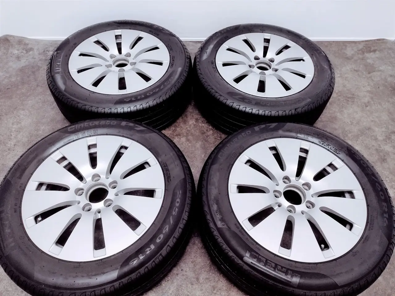 Billede 5 - 5x112 16" ET38, Mercedes sommersæt inkl. TPMS