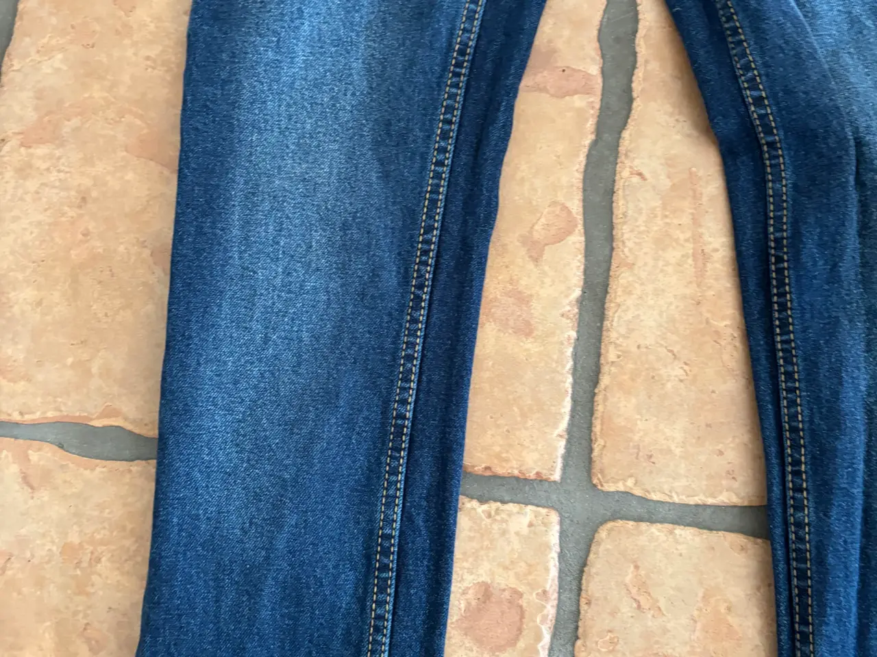 Billede 3 - Mono blå jeans til dreng str 164/ 14  bomuld
