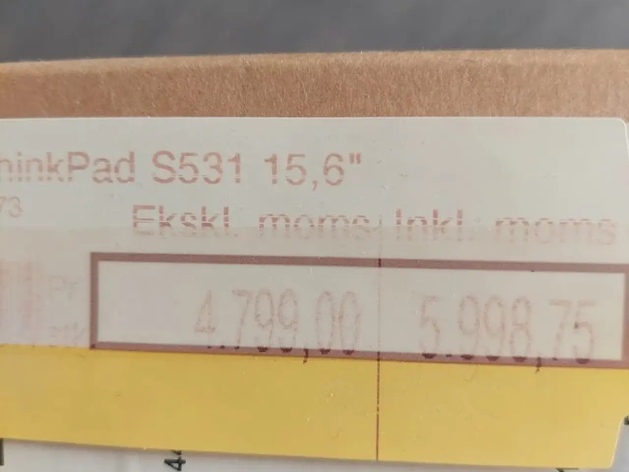 Billede 4 - Lenovo Thinkpad i5 - S5-S31 - ubrugt