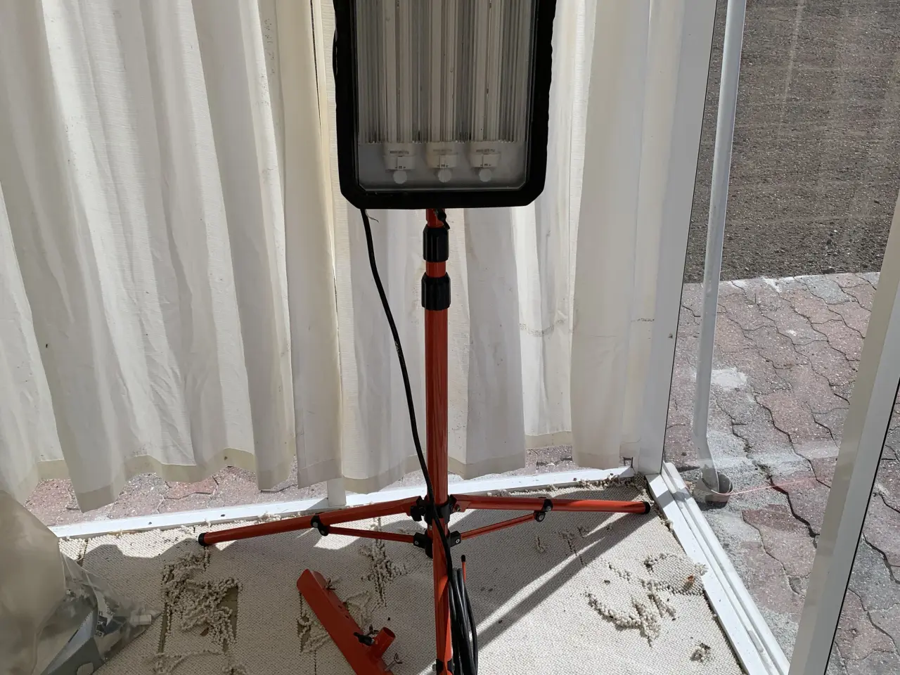Billede 1 - Arbejds/bygge-lampe