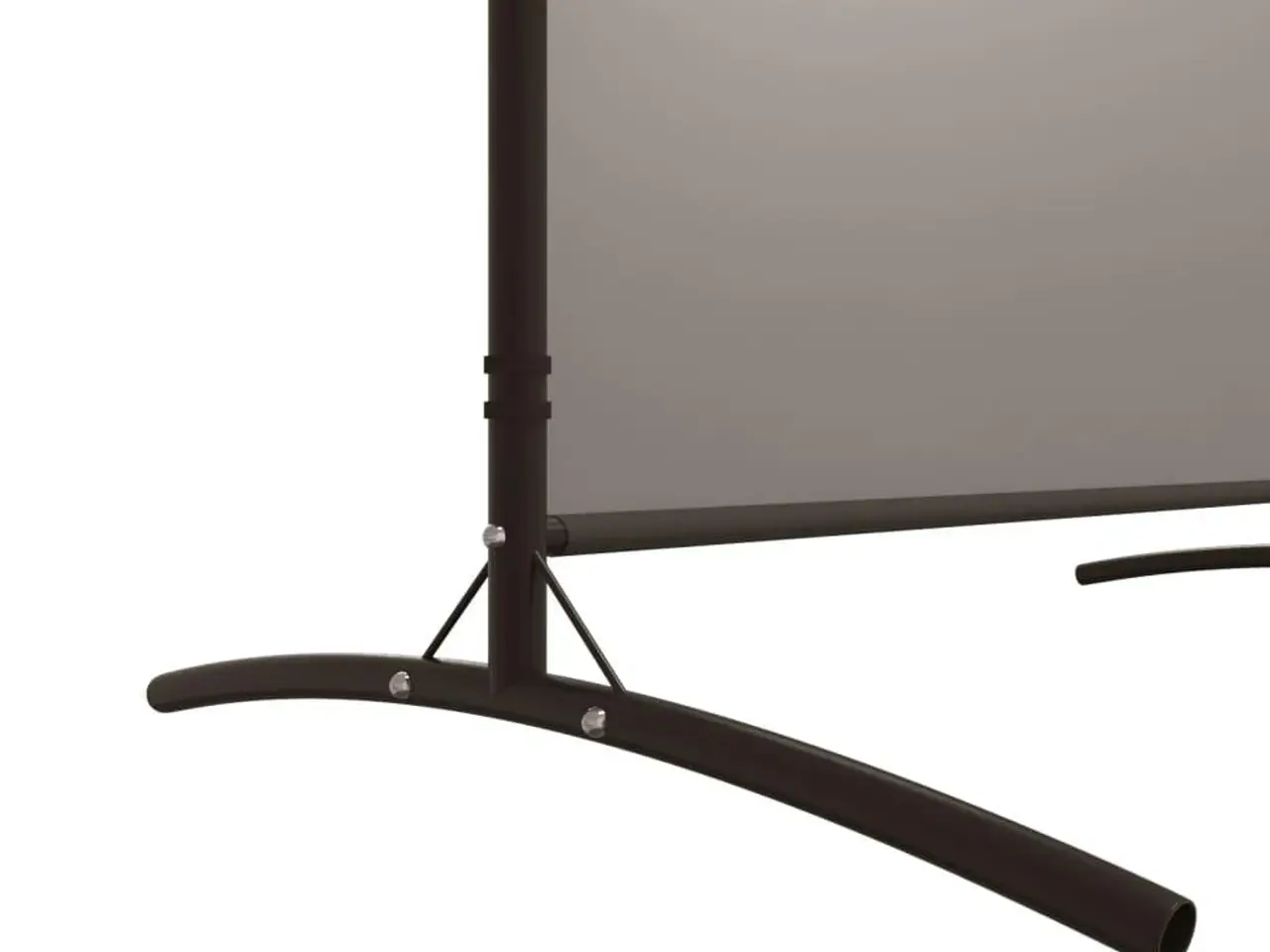 Billede 7 - 2-panels rumdeler i stof - 175 × 180 cm, antracitgrå