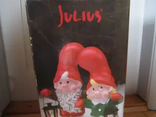 KÆMPE STOR JULIUS KERAMIK NISSE.