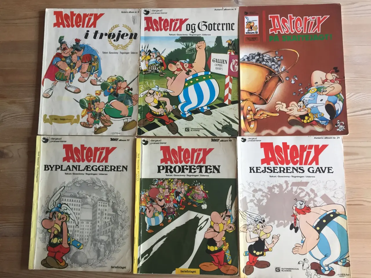 Billede 1 - 21 gamle tegneseriealbum