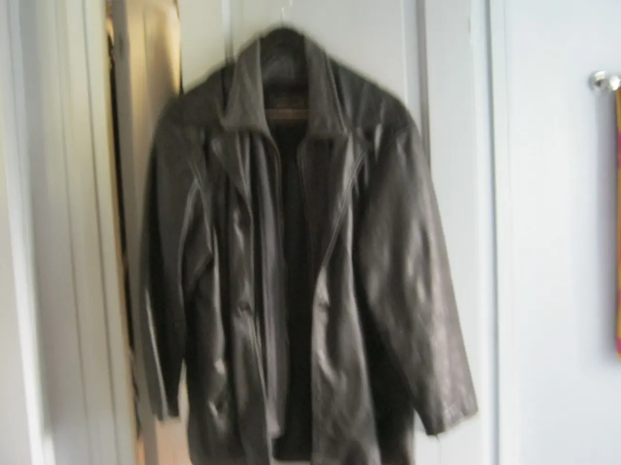 Billede 1 - læder jakke