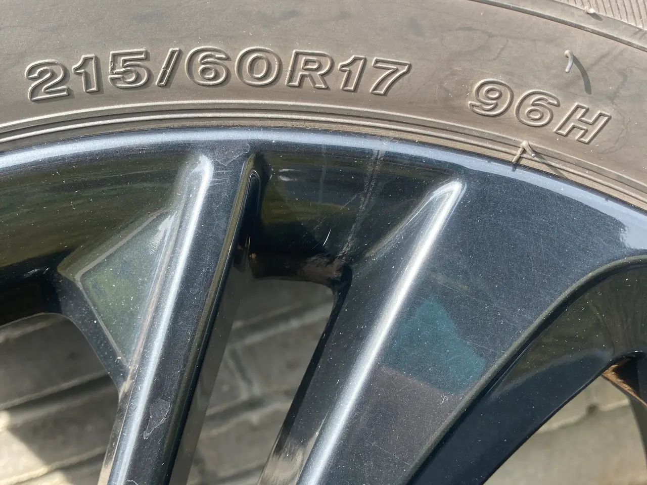 Billede 2 - Originale sorte Nissan fælge