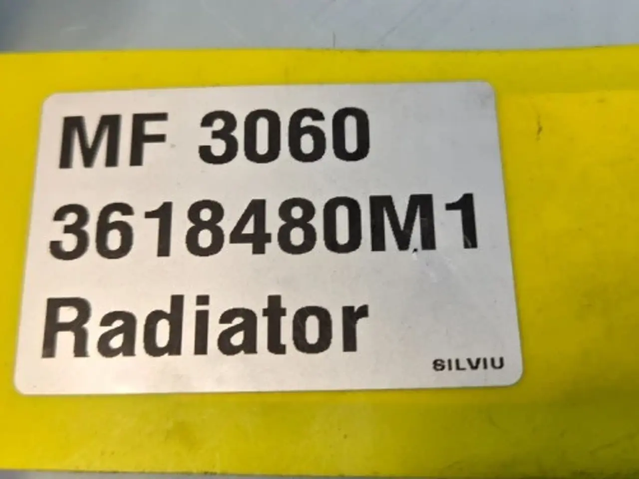 Billede 8 - Massey Ferguson 3060 Køler 3618480M1